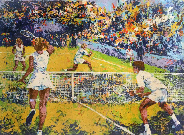 Mixed Doubles Limited Edition Print by Mark King Mixed Doubles Limited Edition Print by Mark King