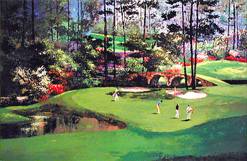 Augusta Hole 11 AP 1989 Limited Edition Print - Mark King Augusta Hole 11 AP 1989 Limited Edition Print - Mark King