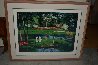 Desoto Springs Pond  AP 1989 Huge - Augusta - Golf - Masyers Limited Edition Print by Mark King - 2