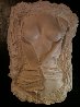 Girl Torso Unique Alabaster Sculpture 2015 Sculpture by Tim King - 1