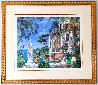 View to Sorrento 1992 - Italy Limited Edition Print by John Kiraly - 1