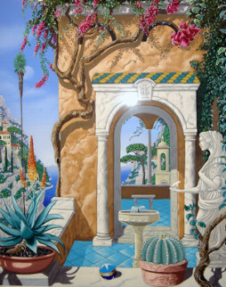 Time in Ravello Limited Edition Print - John Kiraly Time in Ravello Limited Edition Print - John Kiraly
