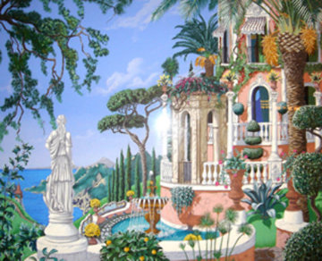 View to Sorrento 1992 Limited Edition Print - John Kiraly