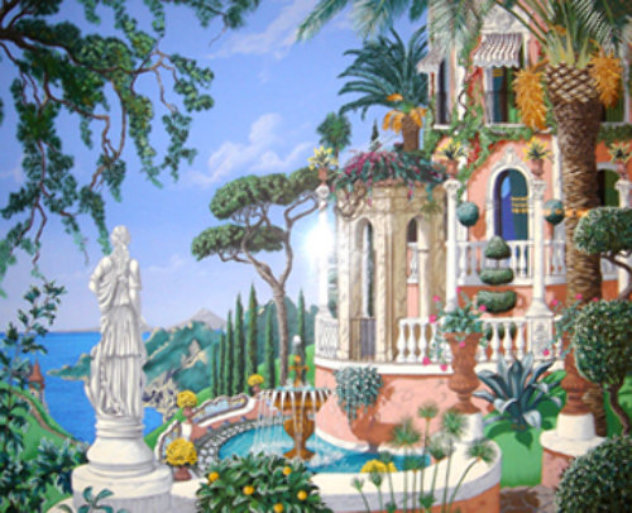 View to Sorrento 1992 Limited Edition Print by John Kiraly