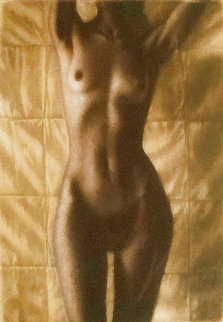 Halbakt (Small Halfnude) 1990 Limited Edition Print - Willi Kissmer Halbakt (Small Halfnude) 1990 Limited Edition Print - Willi Kissmer