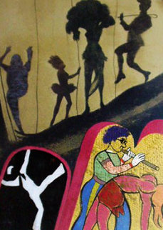 Performing Arts Center AP 1988 Limited Edition Print - R. B. Kitaj Performing Arts Center AP 1988 Limited Edition Print - R. B. Kitaj