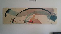 Finally Watercolor 1982 29x96 Watercolor by Peter Kitchell - 1 Finally Watercolor 1982 29x96 Watercolor by Peter Kitchell - 1