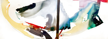 Tectonics Watercolor Diptych 1984 40x104 Super Huge Mural Watercolor - Peter Kitchell Tectonics Watercolor Diptych 1984 40x104 Super Huge Mural Watercolor - Peter Kitchell