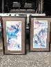 Untitled Watercolor 1988 45x27 Set of 2 Framed Watercolors Watercolor by Peter Kitchell - 1
