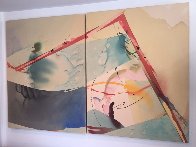 Salt And Pepper A And B, Set of 2 Acrylic 1982 40x104 Super Huge Original Painting by Peter Kitchell - 2 Salt And Pepper A And B, Set of 2 Acrylic 1982 40x104 Super Huge Original Painting by Peter Kitchell - 2