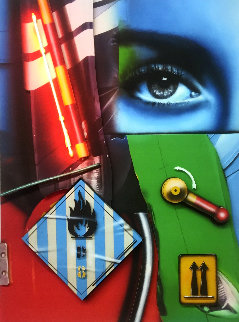 Regard Inflammable 3-D 2019 Limited Edition Print - Peter Klasen Regard Inflammable 3-D 2019 Limited Edition Print - Peter Klasen