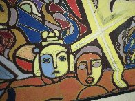 Maria Ledezma 1988 52x78 Original Painting by Valery Klever - 6 Maria Ledezma 1988 52x78 Original Painting by Valery Klever - 6