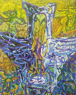 Birdman 1985 30x24 Original Painting by Richard Klix - 0 Birdman 1985 30x24 Original Painting by Richard Klix - 0