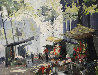 Marche Aux Fleurs, Paris 34x40 - France Original Painting by Constantin Kluge - 0