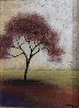 Red Tree 2003 22x18 Original Painting by Mike Klung - 2