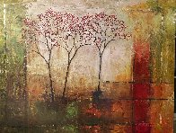 Morning Luster 2000 44x55 - Huge Original Painting by Mike Klung - 0