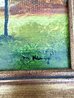 A Walk in the Park II 2002 16x13 Oil on Canvas - Signed Twice Original Painting by Mike Klung - 3