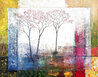Morning Luster II 53x54 Oil on Canvas - Huge Original Painting by Mike Klung - 0