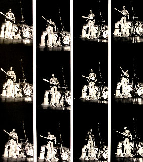 Hendrix Contact Sheet Limited Edition Print - Robert Knight Hendrix Contact Sheet Limited Edition Print - Robert Knight