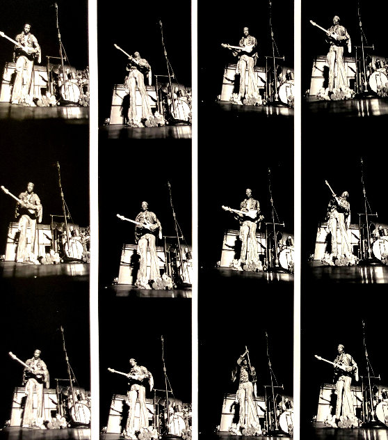 Hendrix Contact Sheet Limited Edition Print by Robert Knight