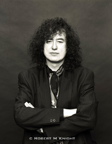 Jimmy Page Rock Walk Induction, Hollywood 1993 Photography - Robert Knight