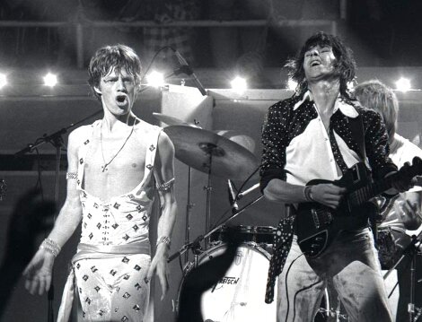 Mick and Keith: Honolulu 1973 - Hawaii Limited Edition Print - Robert Knight