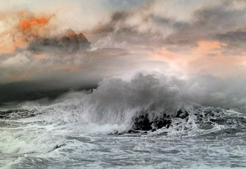 Georgica Waves AP 2009 Limited Edition Print - Michael Knigin Georgica Waves AP 2009 Limited Edition Print - Michael Knigin
