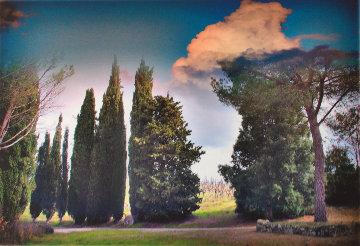 Tuscan Landscape 2007 Limited Edition Print - Michael Knigin Tuscan Landscape 2007 Limited Edition Print - Michael Knigin