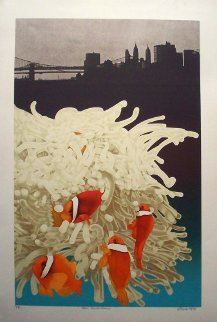 East River Dance PP 1978 Limited Edition Print - Michael Knigin East River Dance PP 1978 Limited Edition Print - Michael Knigin