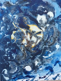 Biotop 2018 20x30 Original Painting - Horst Kohlem Biotop 2018 20x30 Original Painting - Horst Kohlem