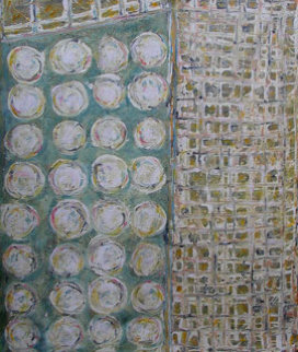 Bangkok Bamboo 2004 80x70 Original Painting - Horst Kohlem Bangkok Bamboo 2004 80x70 Original Painting - Horst Kohlem