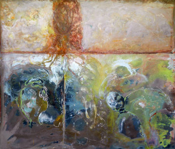 Sea Wall IV 65x75 Original Painting - Horst Kohlem Sea Wall IV 65x75 Original Painting - Horst Kohlem