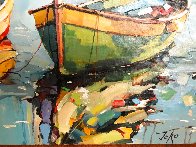 Boats 2018 24x32 Original Painting by Georgi Kolarov - 5