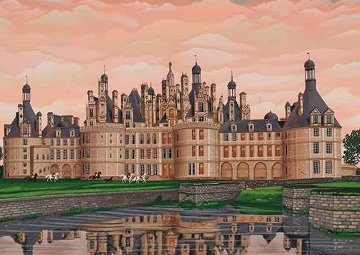 Chateaux Suite: Chambord 1996 Limited Edition Print - Liudimila Kondakova Chateaux Suite: Chambord 1996 Limited Edition Print - Liudimila Kondakova
