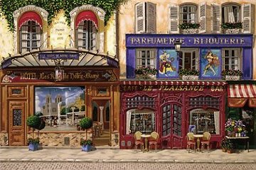 Les Rives De Notre Dame 1997 - Paris, France Limited Edition Print - Liudmila Kondakova Les Rives De Notre Dame 1997 - Paris, France Limited Edition Print - Liudmila Kondakova
