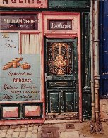 Boulangerie 2000 15x13 Original Painting by Liudimila Kondakova - 2 Boulangerie 2000 15x13 Original Painting by Liudimila Kondakova - 2