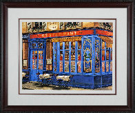 Chez Julien: 4 Sidewalks of Paris Suite 2002 Limited Edition Print by Liudimila Kondakova - 2 Chez Julien: 4 Sidewalks of Paris Suite 2002 Limited Edition Print by Liudimila Kondakova - 2