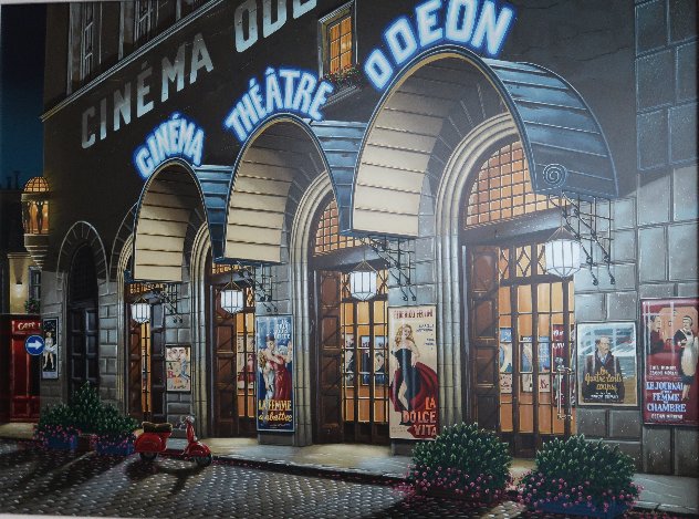 Cinema Odeon 2006 - Paris, France Limited Edition Print by Liudmila Kondakova
