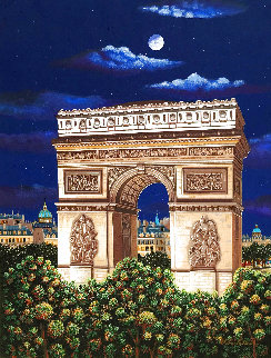 Arc De Triomphe Limited Edition Print - Liudimila Kondakova Arc De Triomphe Limited Edition Print - Liudimila Kondakova