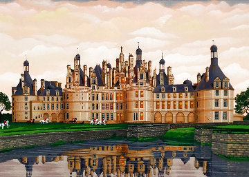 Chateaux Suite: Chambord 1996 Limited Edition Print - Liudimila Kondakova Chateaux Suite: Chambord 1996 Limited Edition Print - Liudimila Kondakova