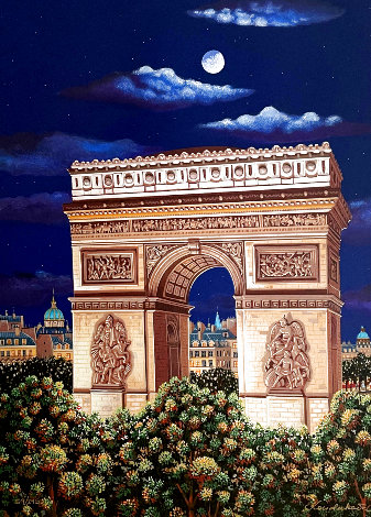 Arc De Triomphe 2005 - Paris, France Limited Edition Print - Liudmila Kondakova