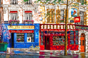Les Marches Parisiens Limited Edition Print - Liudimila Kondakova Les Marches Parisiens Limited Edition Print - Liudimila Kondakova