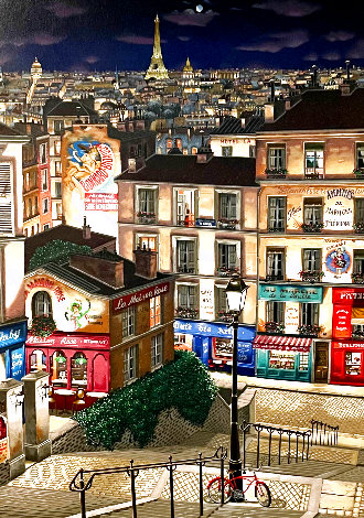 Paris, Ville Lumiere (Paris, City of Light) Limited Edition Print - Liudmila Kondakova