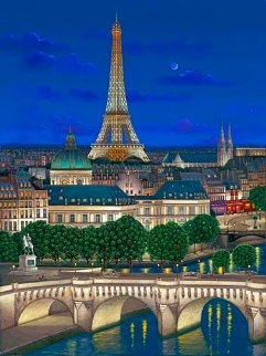 Le Pont Neuf 2017 - Paris, France Limited Edition Print - Liudmila Kondakova
