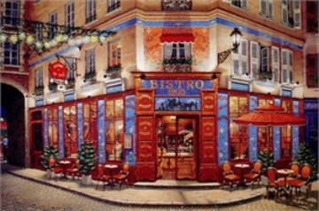 Bistro 1900 Limited Edition Print - Liudimila Kondakova Bistro 1900 Limited Edition Print - Liudimila Kondakova