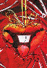 Hanging Heart Drawing Unique 2003 6x4 Drawing by Jeff Koons - 0