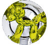 Balloon Dog (Yellow) Porcelain Sculpture 2015 10.5 in Sculpture by Jeff Koons - 0