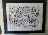Full Disclosure Drawing 2014 45x45 Drawing by Mark Kostabi - 1 Full Disclosure Drawing 2014 45x45 Drawing by Mark Kostabi - 1