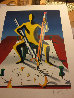 Careful With That Axe Eugene 2001 Limited Edition Print by Mark Kostabi - 2