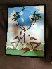 Give Leaves a Chance 1990 40x30 Limited Edition Print by Mark Kostabi - 1